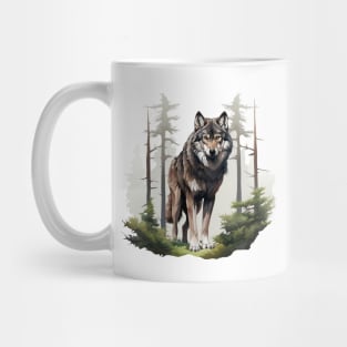 Grey Wolf Mug